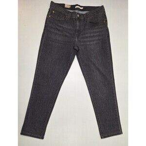 NWT Levi’s Mid-Rise Boyfriend Black Jeans Women's Size 10, 30x27